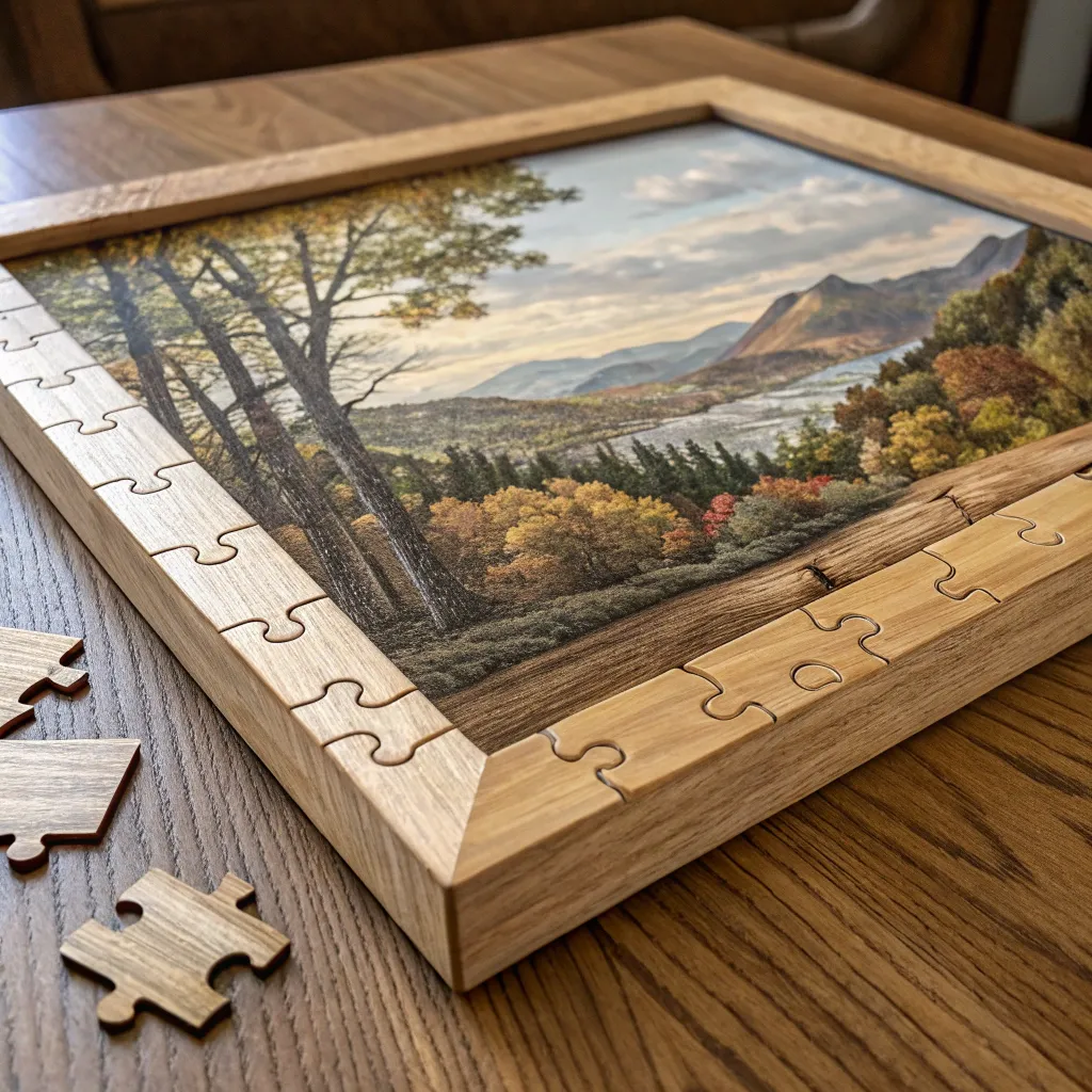Handcrafted Wooden Puzzle